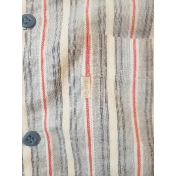 Vintage Levis Shirt Mens Large Silver Label Button Up 80s Preppy Classic - Picture 3 of 6